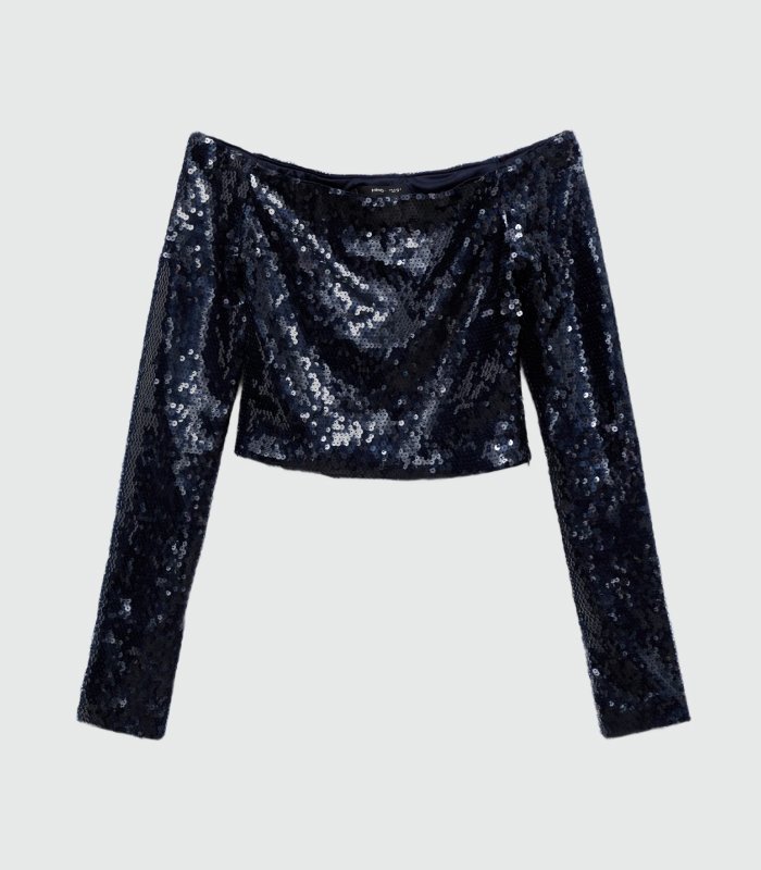 Ribbed Cotton-Blend Top