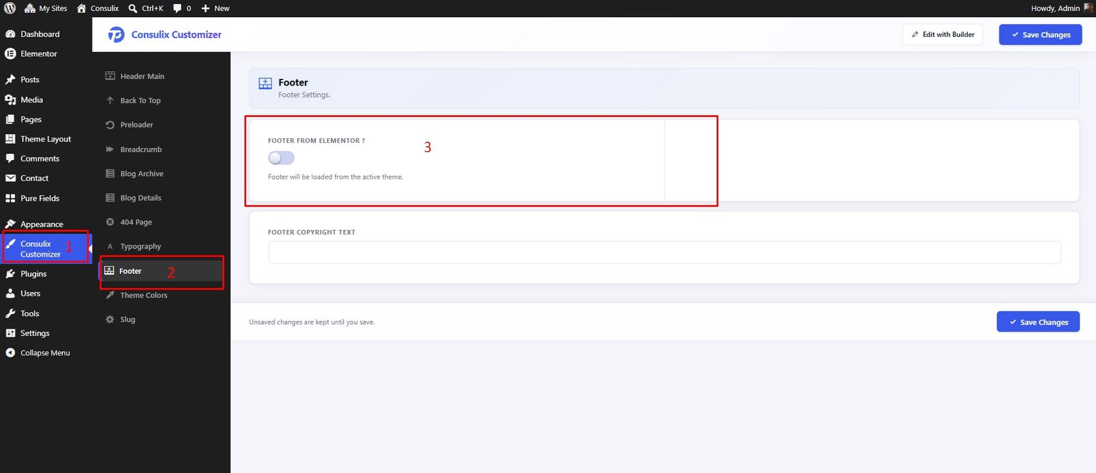 Footer Default