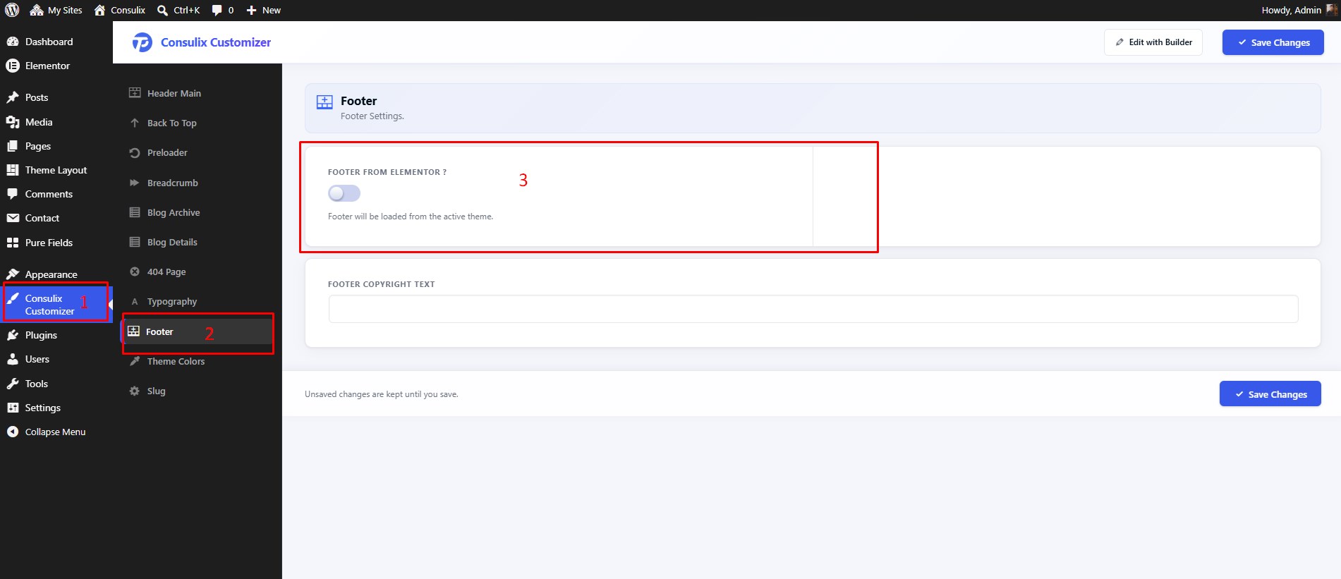 Footer Default