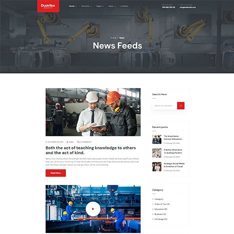 news page