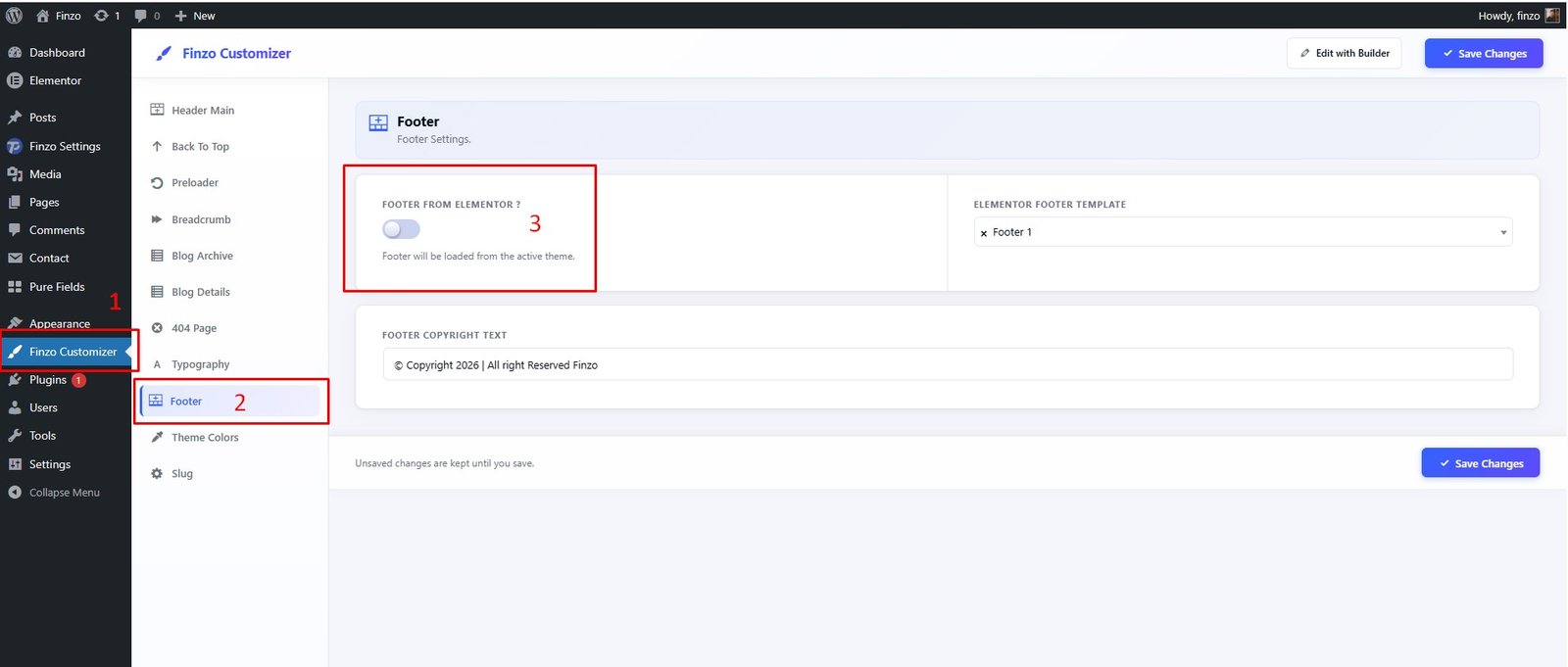 Footer Default